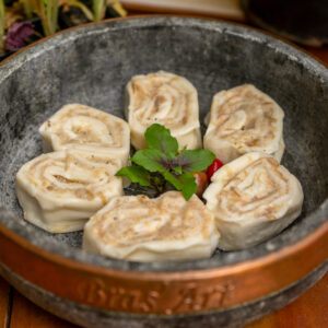 Rondelli frango com parmesão