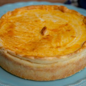 Torta de Frango Defumado e Milho