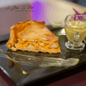 Torta de Tomates Assados e Palmito