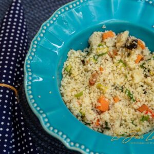 COUSCUZ MARROQUINO COM VEGETAIS