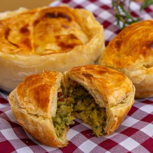 Mini Torta de Vôngole Curry