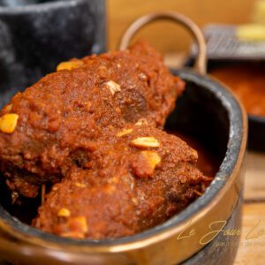 Bracciola de Vitela e Legumes a  Caçarola e Palmito