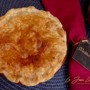 Pot Pie de Espinafre, Queijo Caprino Romano