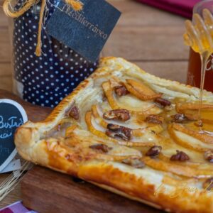 Tarte de Pera com Queijo Azul Bleu D’Auvergne
