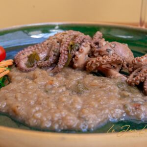 Polvo a Provençal Marinado ao vinho Branco