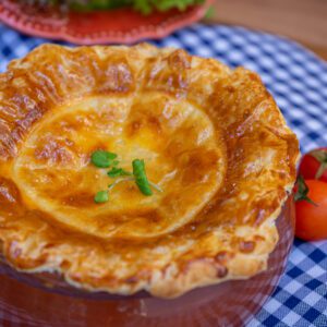Pot Pie de Frango Caldoso