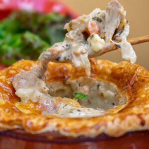 Pot Pie de Frango Caldoso