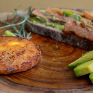 Hambúrguer de Salmão