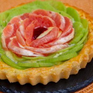 Tarte de Kiwi e Laranja