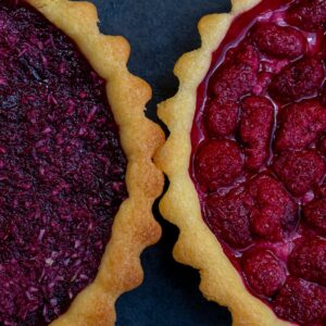 Duo de Tartes Cereja e Framboesa